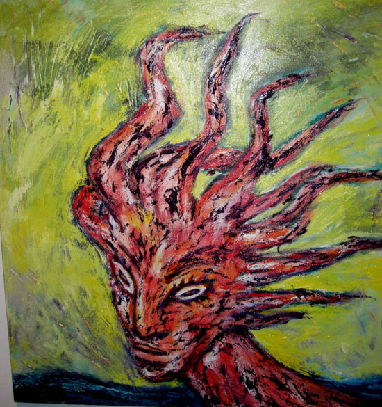 cliveart02 Clive Barker Art Opening in Los Angeles, CA