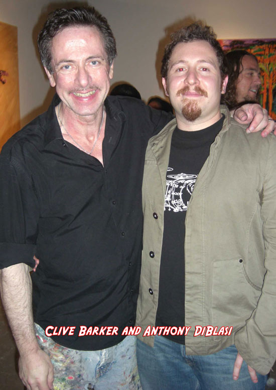 cliveart05 Clive Barker Art Opening in Los Angeles, CA